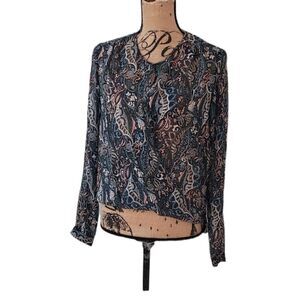 Veronica Beard Flowy Silk Top